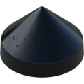 15.0" Black Round Cone Piling Cap